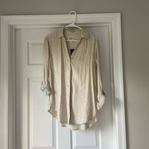 Abercrombie Boyfriend Linen Shirt - Medium, NWT